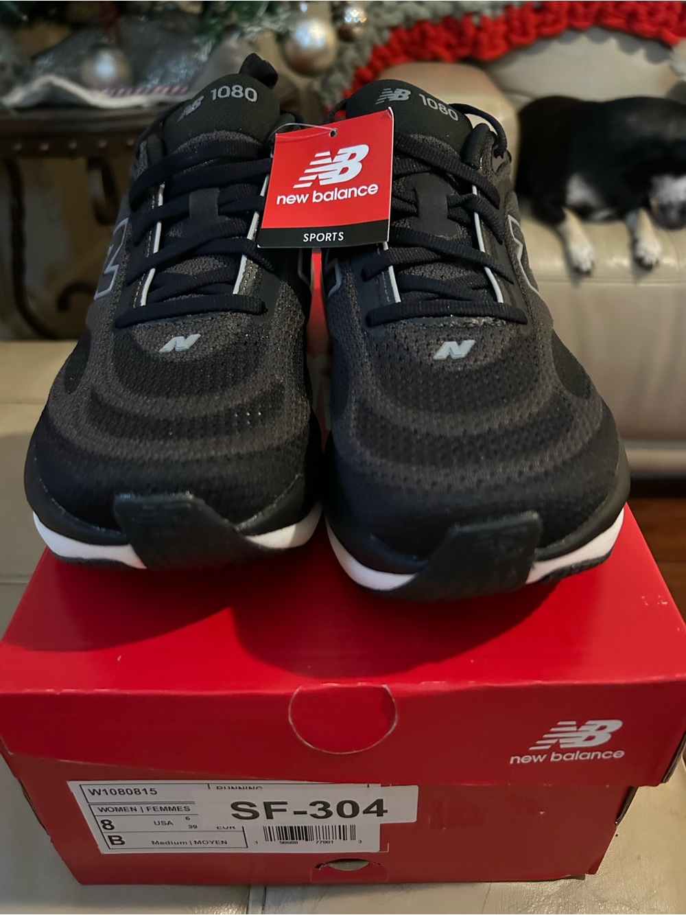 New Balance Women’s Black Athletic Sneakers
